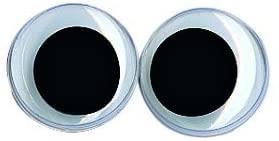 Očesa plastična, 5 mm, 10 kom.