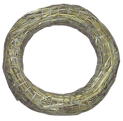 Straw wreath, natural, not sealed, 40 cm