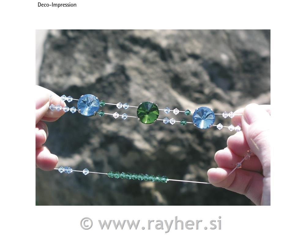 Laks elastičen, kristalen, 0,5 mm, 5 m