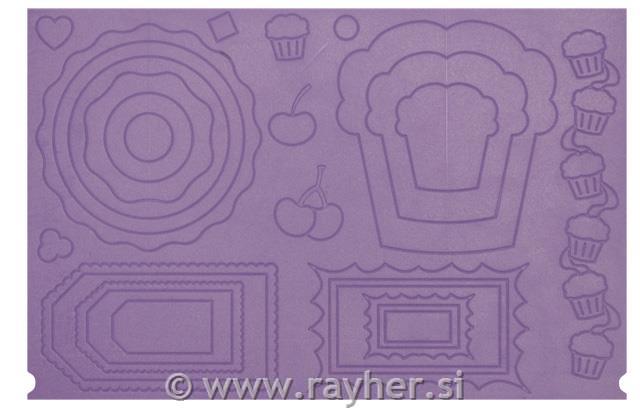 Dodatna plošča za Ultimate pro, 1 kom., kolaček/srce