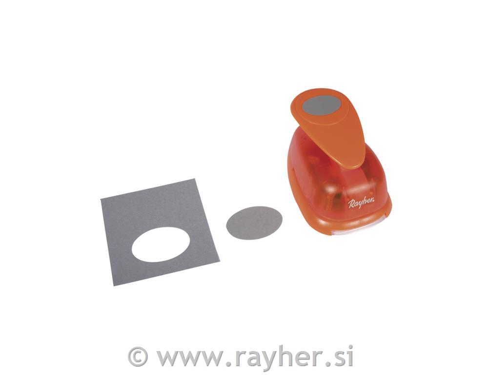 Luknjač: oval, širina: 5,08 cm, (2")