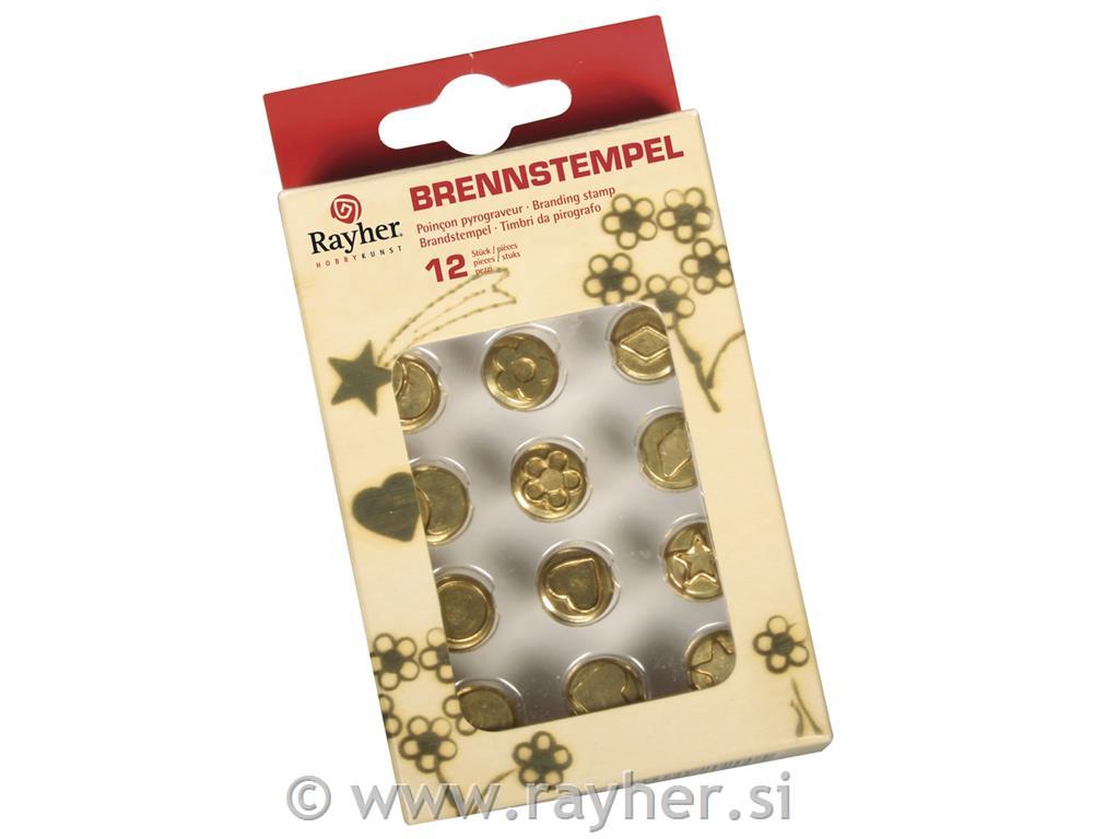 Branding stencil f. brand-bulb, assorted