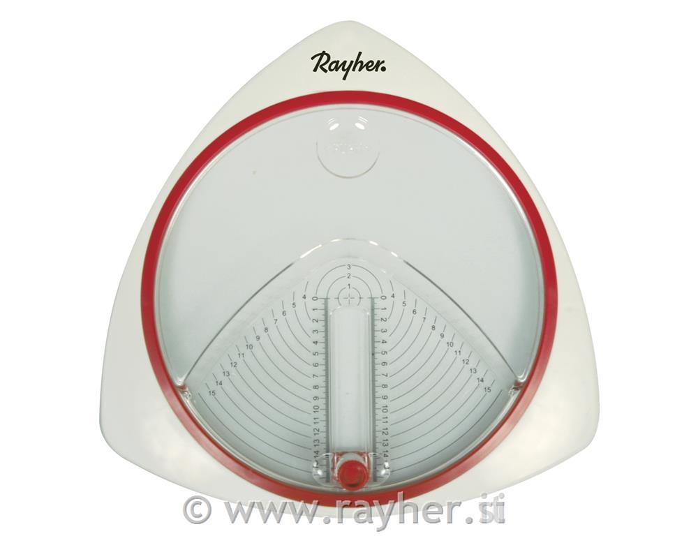 Circle cutter o2.4cm-o15.3cm, w. 3 repla