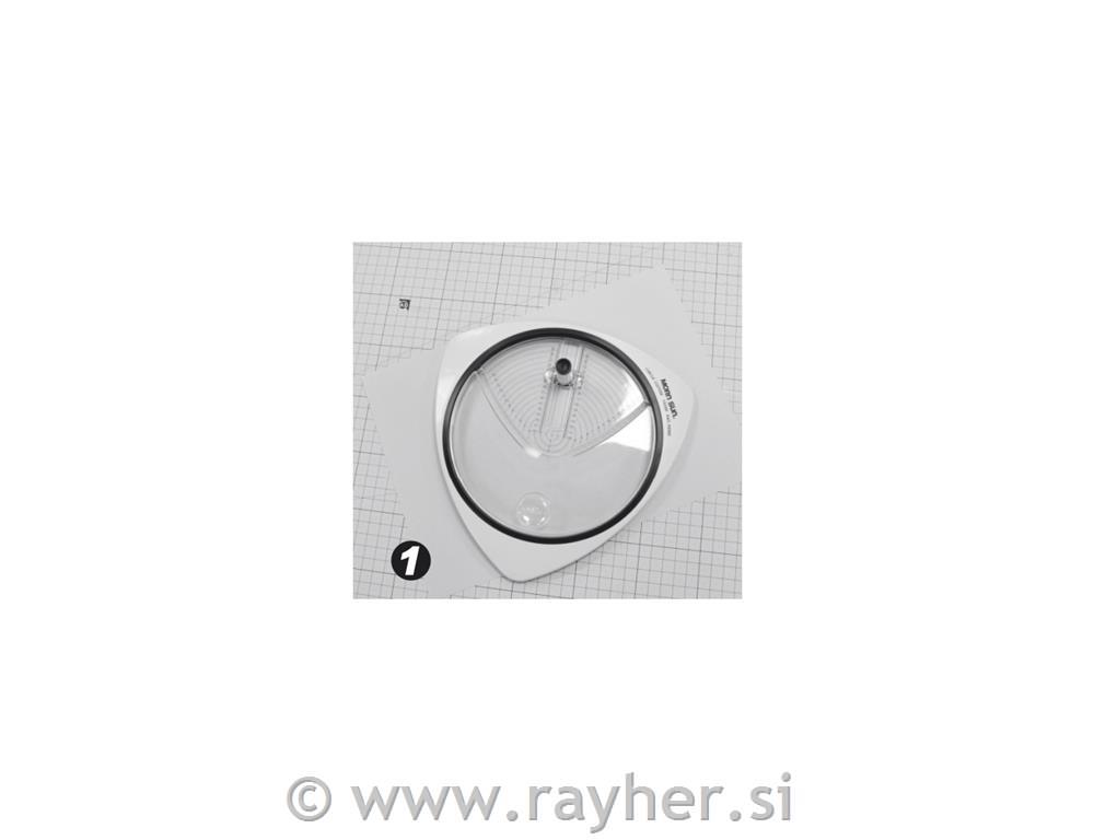 Circle cutter o2.4cm-o15.3cm, w. 3 repla