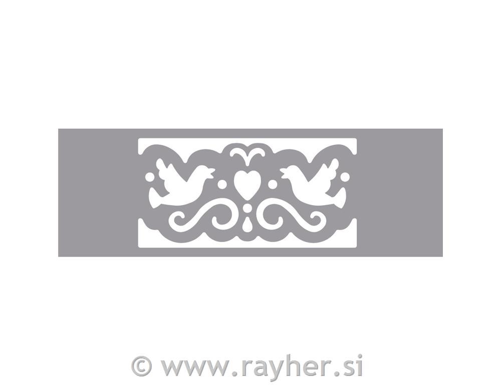 Luknjač bordura, golobčki, za papir 120-