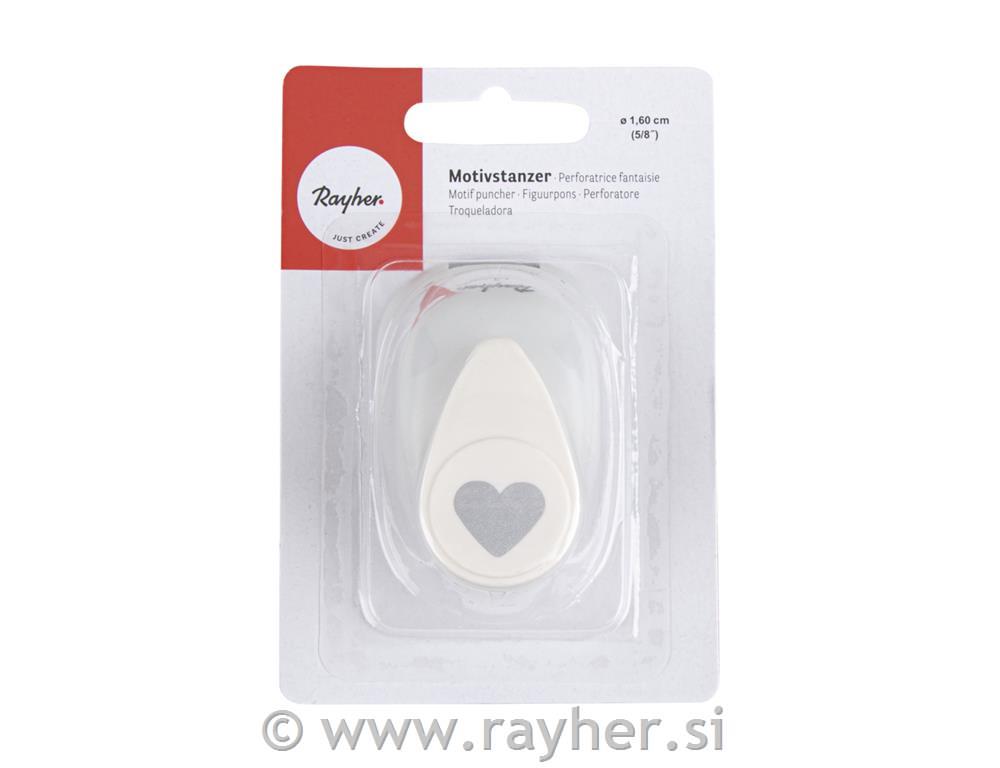 Motive puncher: Heart, o1.6cm, (5/8"), t
