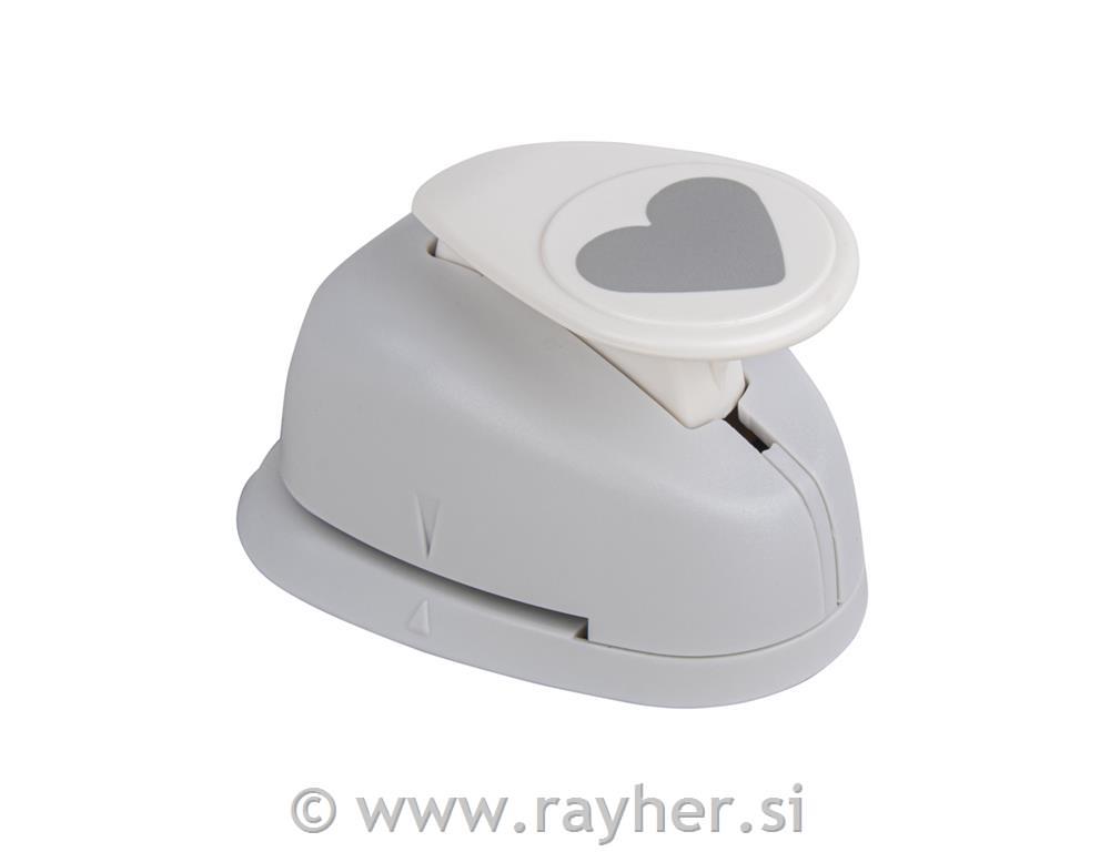 Motive puncher, Heart, o2.54cm, (1"), ta