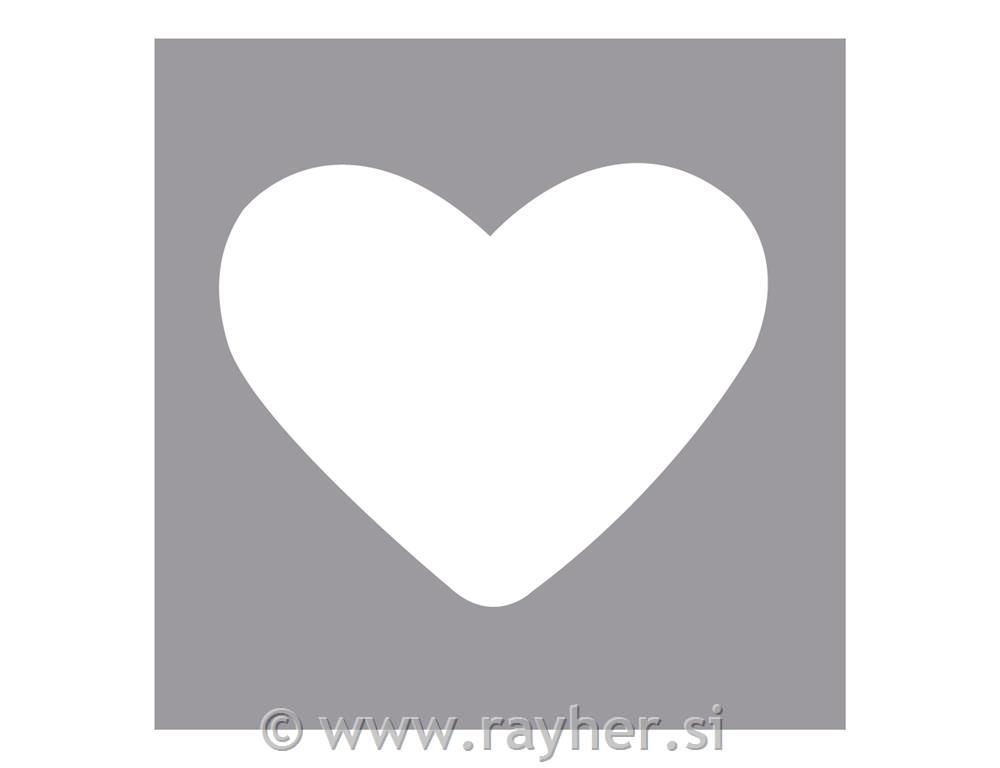 Motive puncher, Heart, o2.54cm, (1"), ta