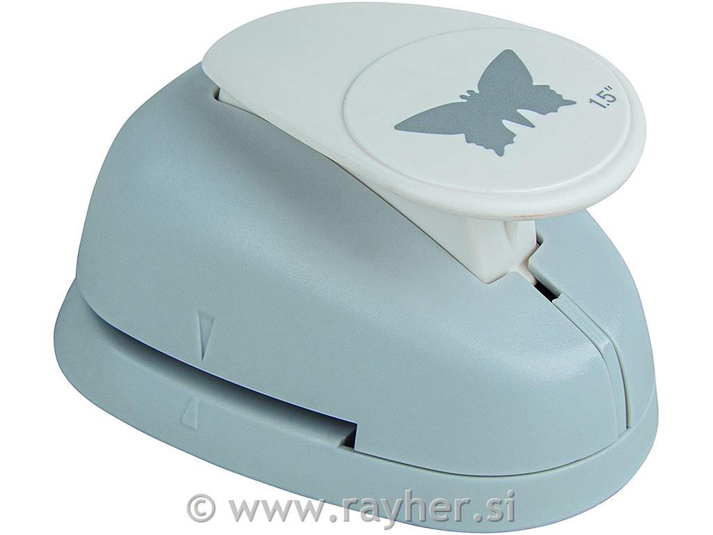 Luknjač, metulj, 3,81cm