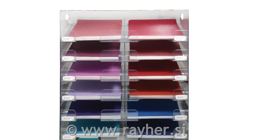 Stojalo za A4 papirje, kartone, 10 razdelkov