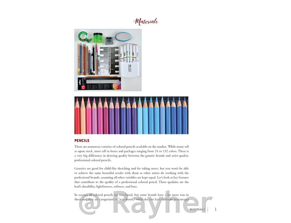 Knjiga The Colored Pencil Manual: Step-By-Step Demonstrations for Essential Tech