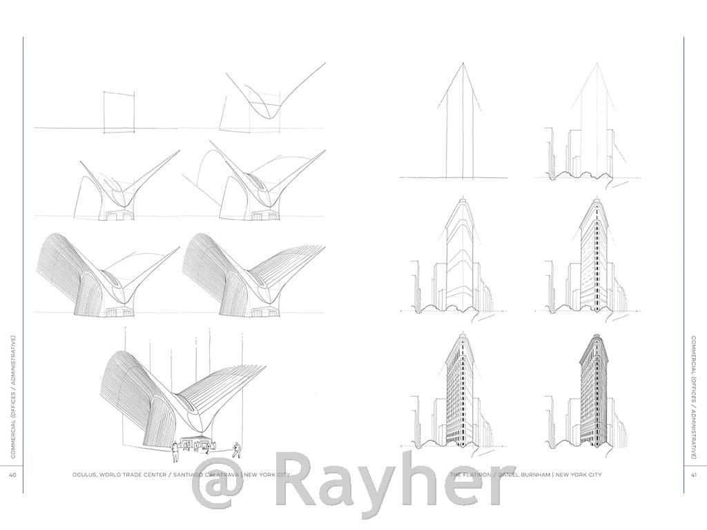 Book Draw Like an Artist: 100 Buildings& Architectural Forms
