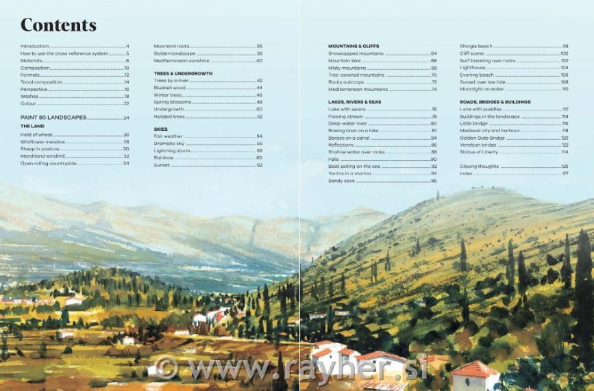 Knjiga Paint 50 Landscapes