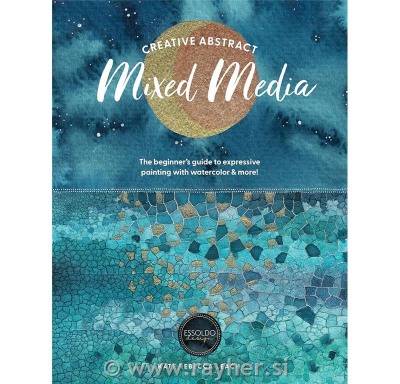 Book Abstract Mixed Media