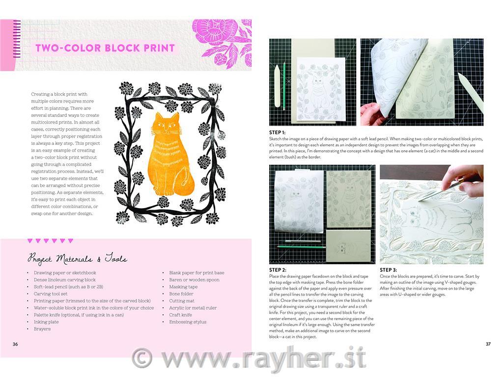 Knjiga Block Printing for Beginners