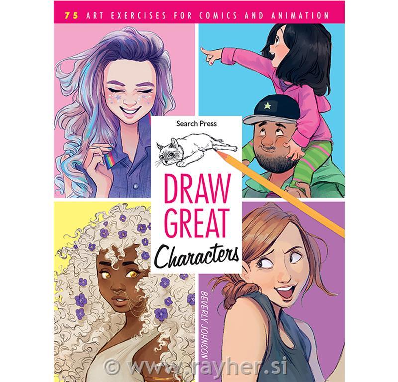 Book Draw Great Characters