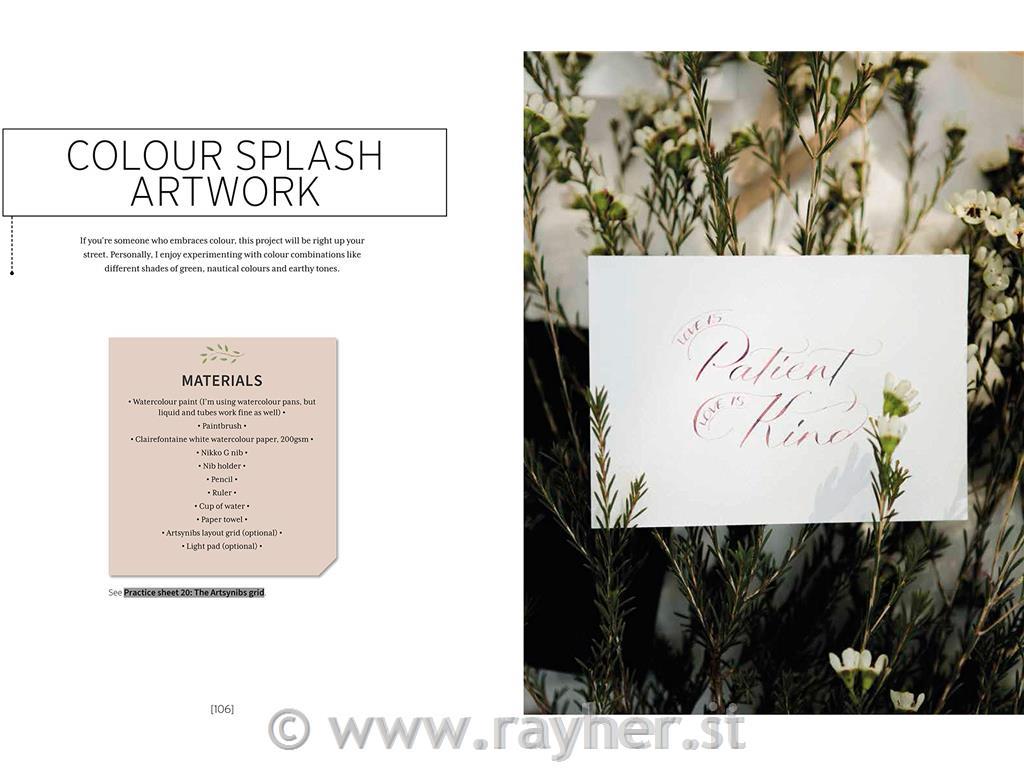 Book The Joy of Modern Calligraphy