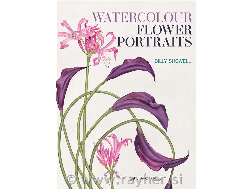 Book Watercolour Flower Portraits