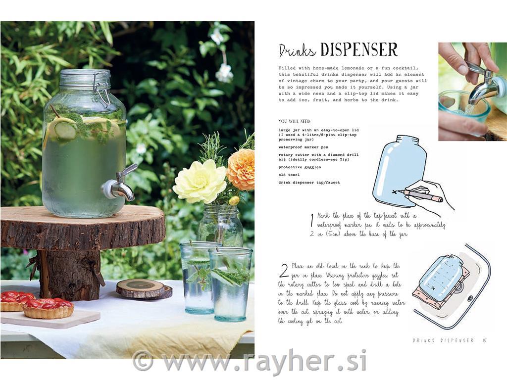 KNJIGA CRAFTING WITH MASON JARS