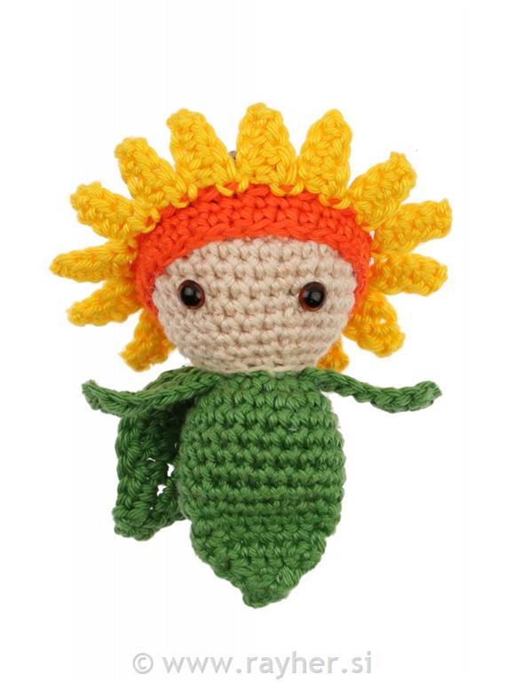 Knjiga Amigurumi Flower Babies