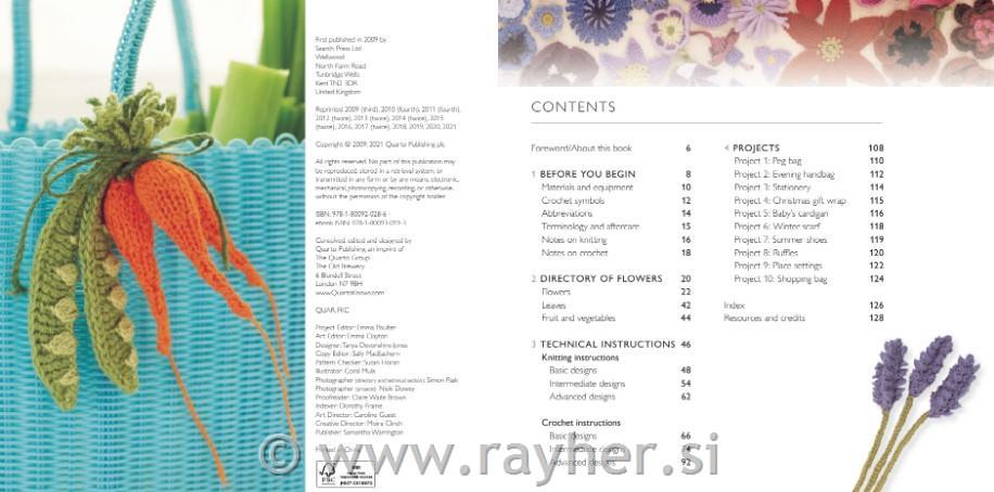 Knjiga 100 Flowers to Knit & Crochet