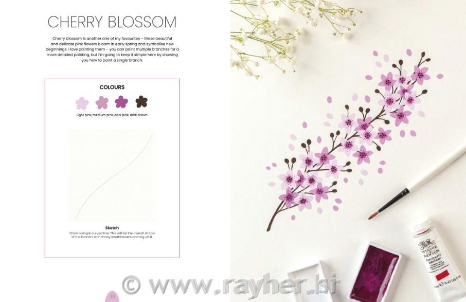 Knjiga Simply Paint Flowers