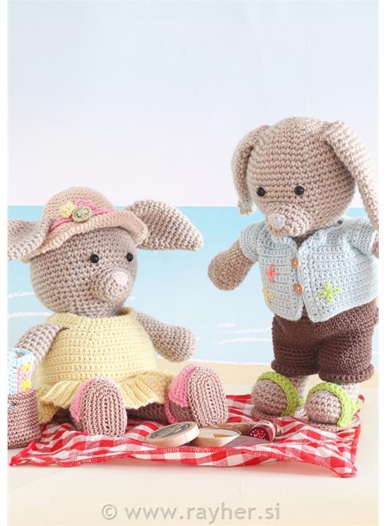 Knjiga Amigurumi Family Adventures