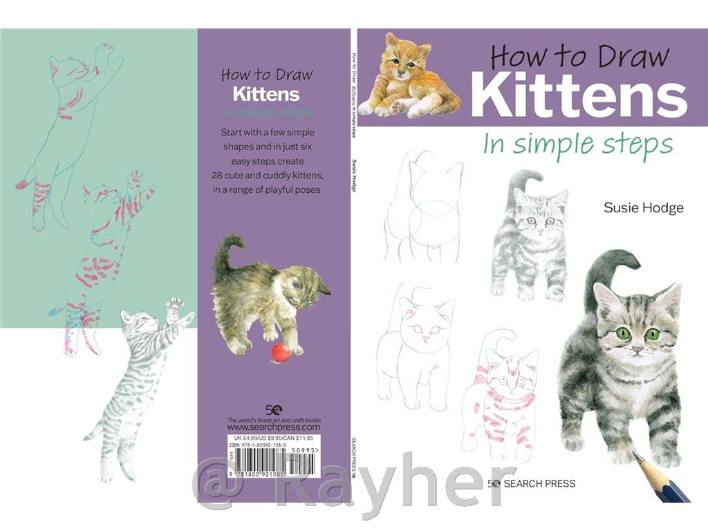 Knjiga How to Draw: Kittens