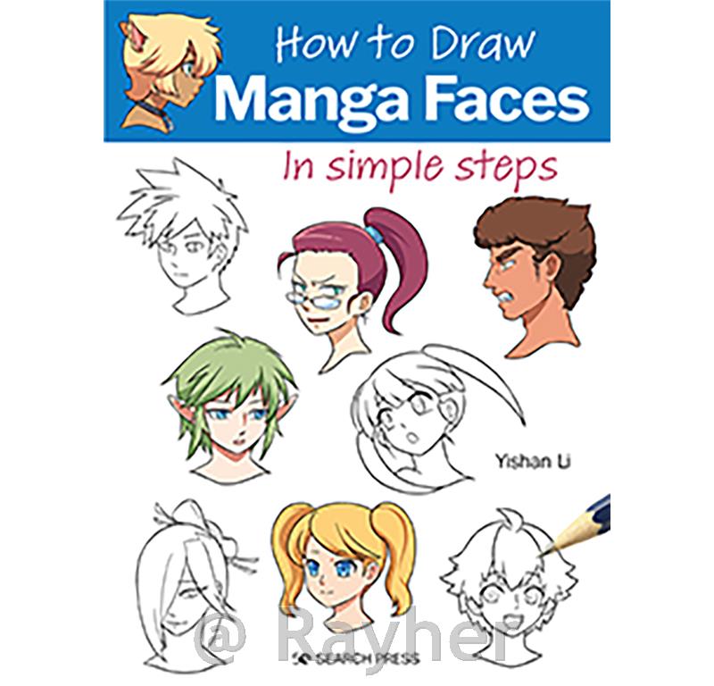Knjiga How to Draw: Manga Faces