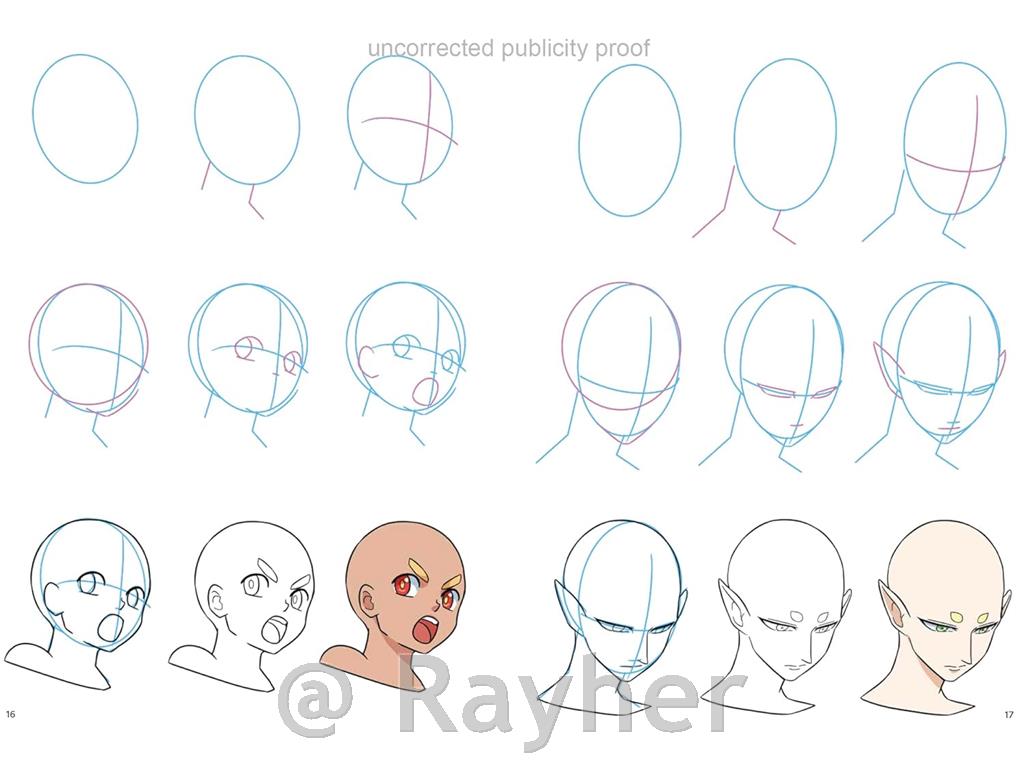 Knjiga How to Draw: Manga Faces