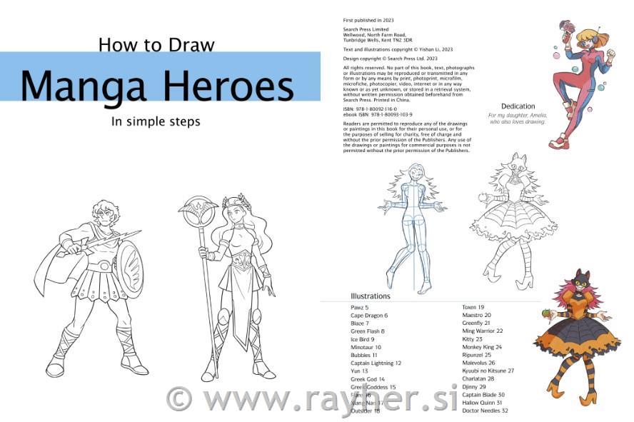 Knjiga Manga Heroes
