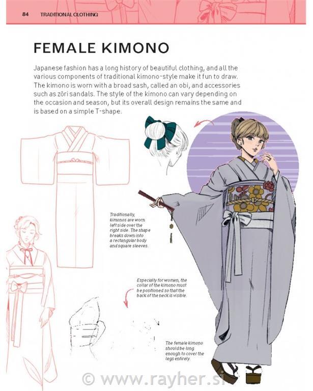Knjiga Manga Fashion Art Secrets