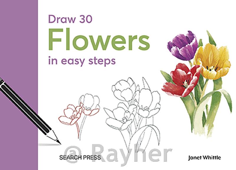 Knjiga Draw 30: Flowers