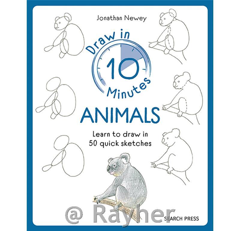 Knjiga Draw in 10 Minutes: Animals
