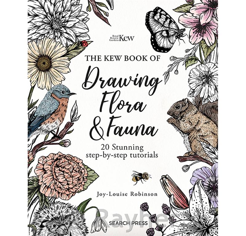 Knjiga Book of Drawing Flora and Fauna