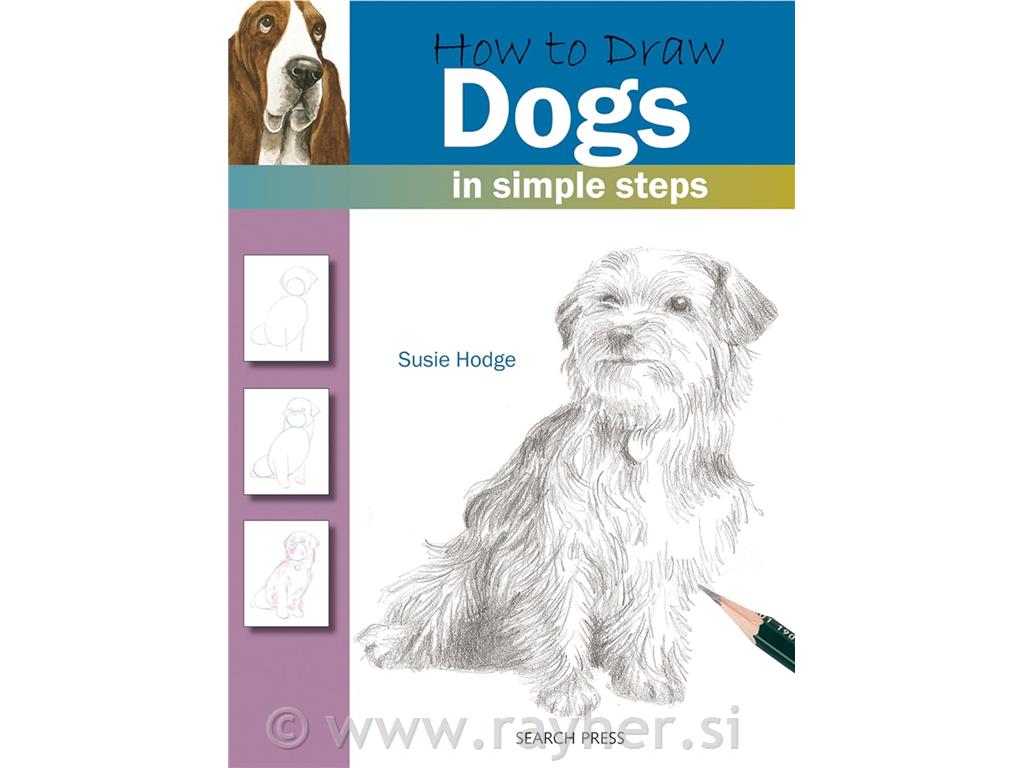 Knjiga Hot to Draw Dogs