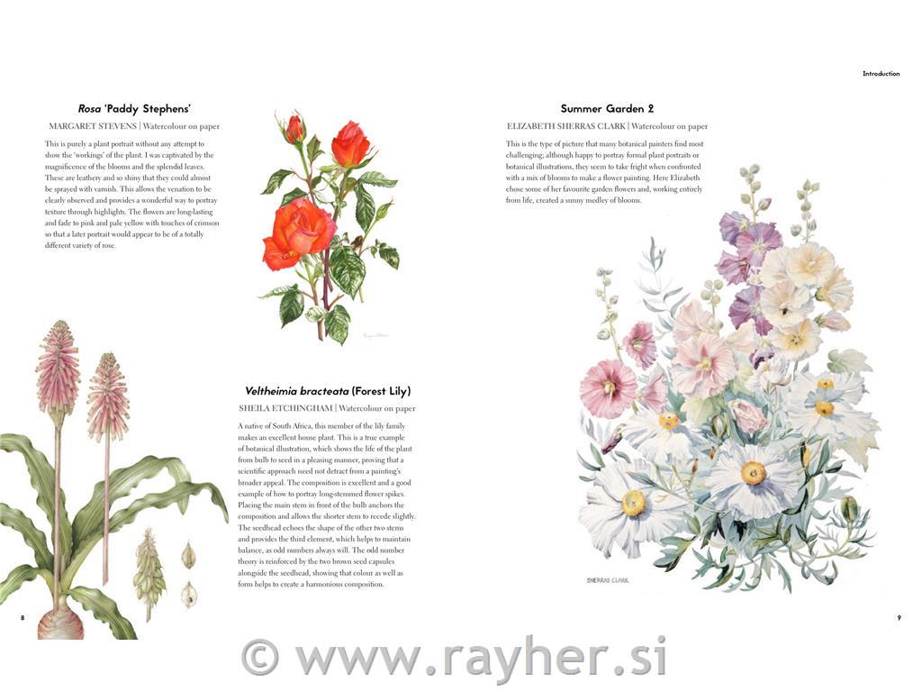 KNJIGA BOTANICAL PAINTING