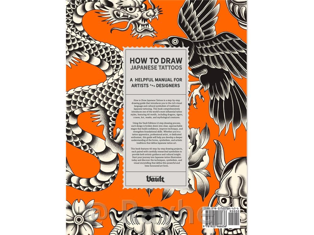 Knjiga How to Draw Japanese Tattoos