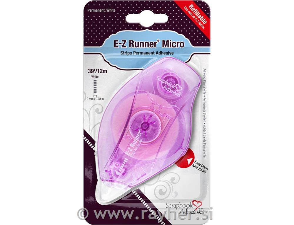 EZ Runner lepilni trak na rolerju črtice, 12m