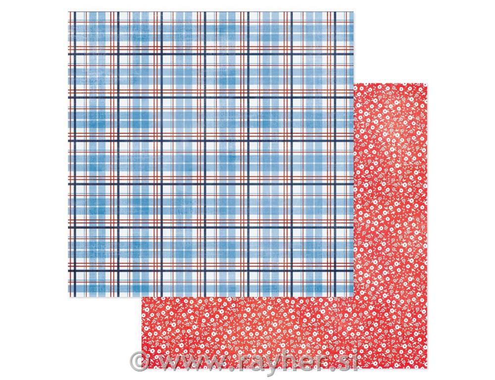 Scrapbooking papir Backyard Bbq