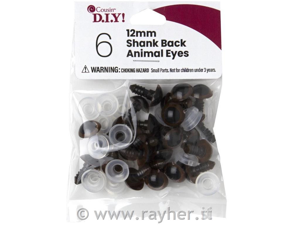 Animal Eyes 8 mm, 8 pcs