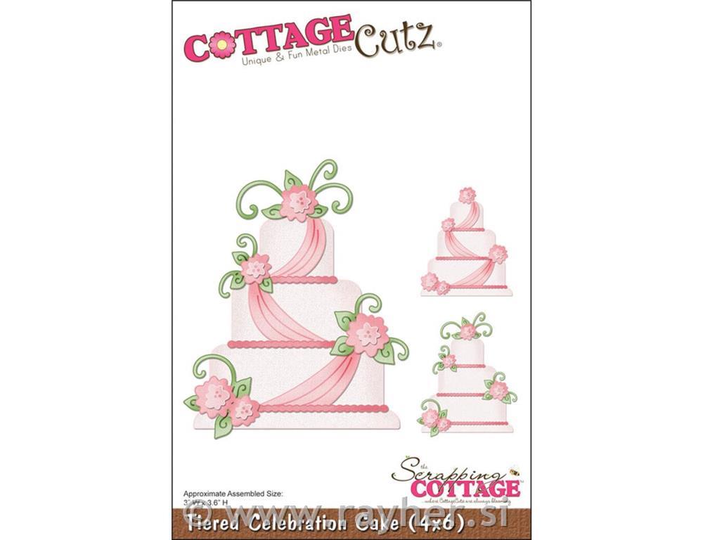 Šablona CottageCutz, Praznične torte