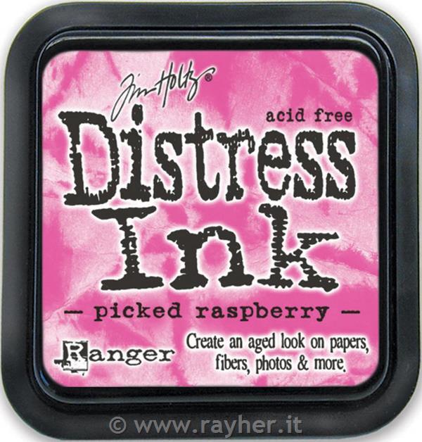 Distress Ink blazinica, Picked Raspberry