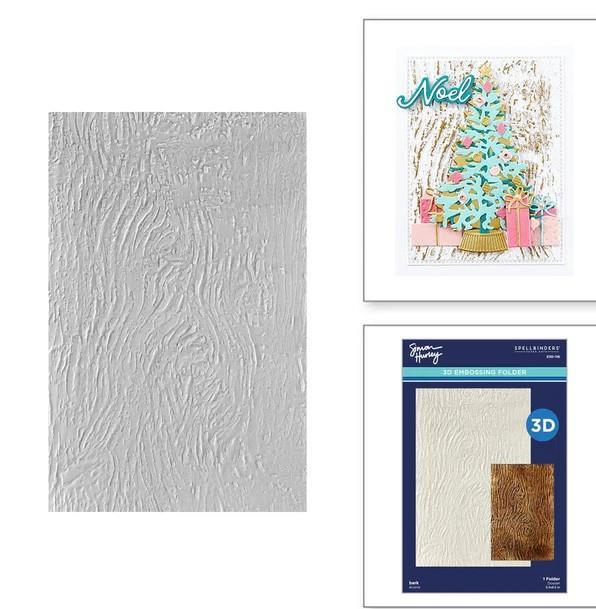 Teksturna plošča 3D Spellbinders, Bark