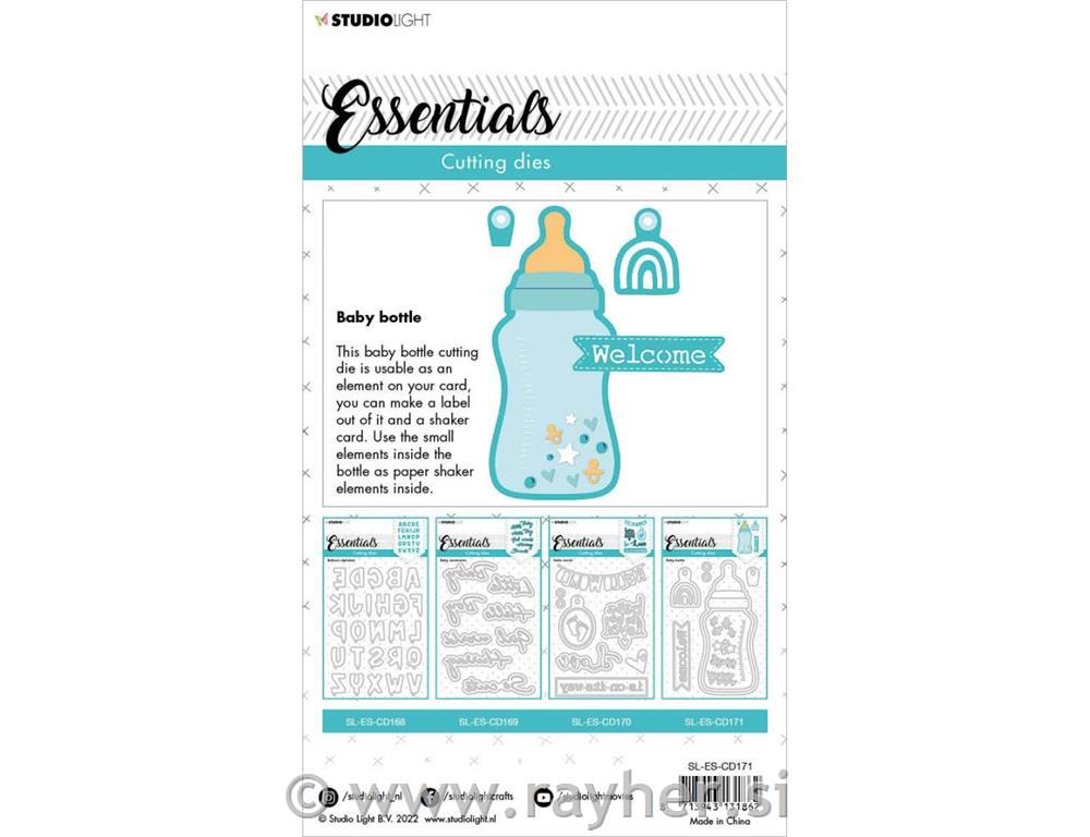 Rezalna šablona Otroška steklenička