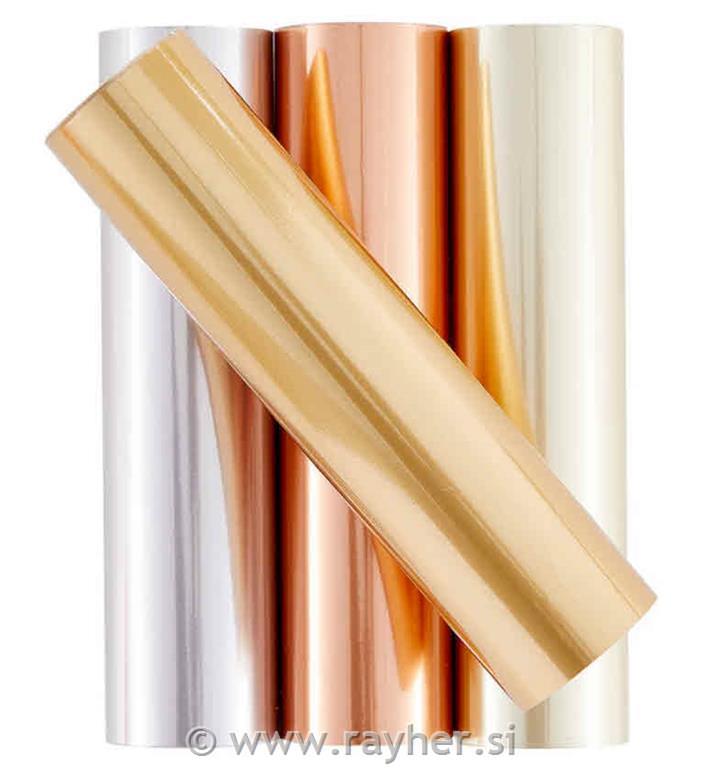 Folije Hot Foil System set 4, Satin Metallics
