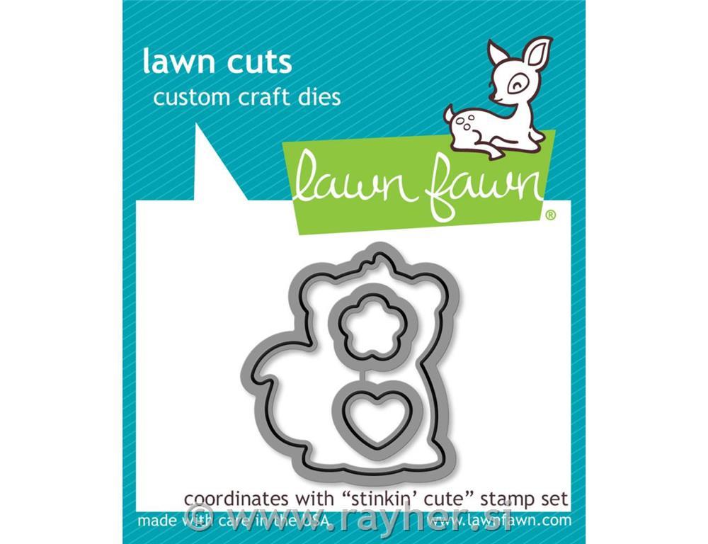 Šablone Lawn Fawn, Stinkin Cute