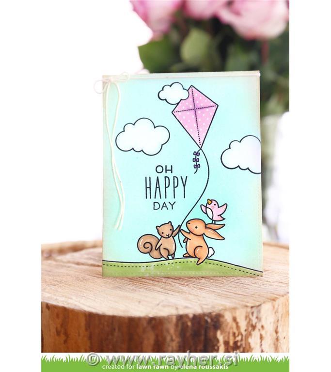 Štampiljke Lawn Fawn, Yay, Kites!