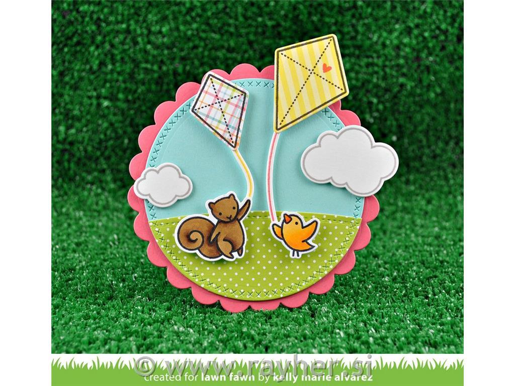 Štampiljke Lawn Fawn, Yay, Kites!