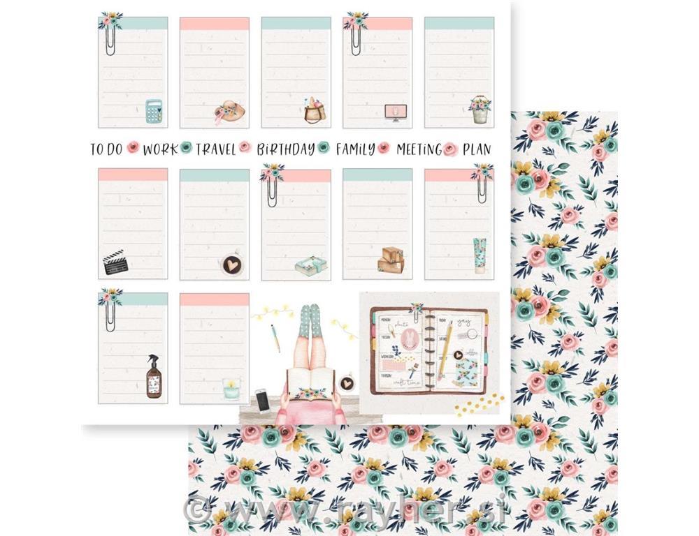 Scrapbooking papir My Plans